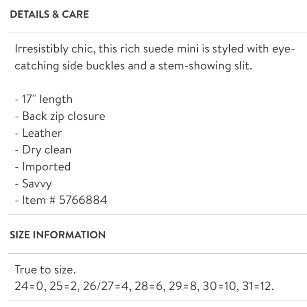 BlankNYC El Dorado Suede Skirt - Picture 8 of 8